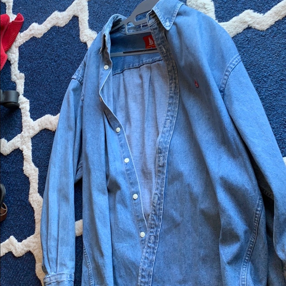 Men’s Denim Button Down NORSPORT